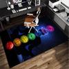 Chakra Balance Meditation Office Rug Chair Mat, Entryway Carpet, Suitable for Front Door, Bedroom, Living Room, Desk, Holiday Gift