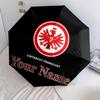 1 PC Automatic Folding Umbrella - Eintracht Frankfurt Custom Name Pattern, Portable & Foldable Design with 8 Ribs, Christmas Birthday Gifts