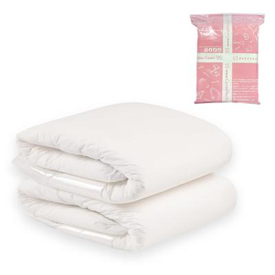 CutiePlusU Adult Diaper Highly Absorbent Dry Surface Disposable Adult Diaper All Night White 2 Pack (L 95-120cm)