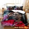 3D Snoop Dogg Rapper Bedding Set Printed single Comforter Quilt Bed Cover Duvet Cover Pillow Case 3 Pieces Sets Kids Adult Size