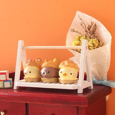 1/12 Dollhouse Miniature Model Bread Shelf Doll Accessories Decoration Toy Life Scene