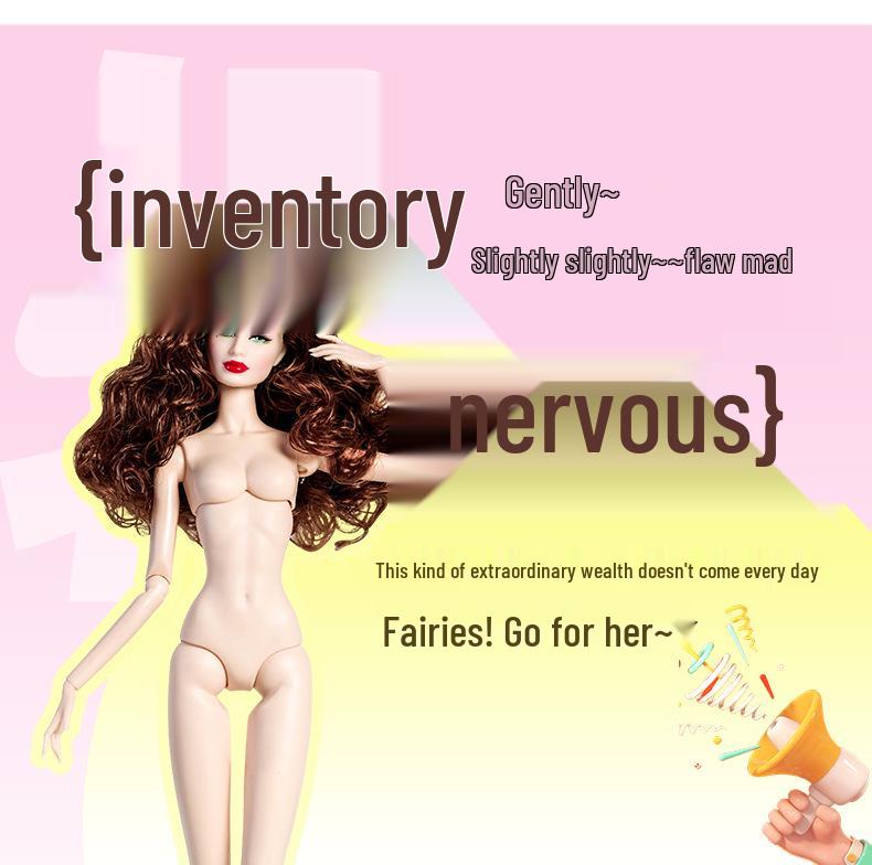Available: Slightly Flawed Xianxian Princess Supermodel 32cm 1/6 Nude Doll Body – High Quality Girl Toy