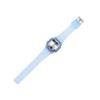 Digital Sports Watch LED Backlight Unisex Multifunctional Waterproofing Fashion Electronic Watch Transparent Blue