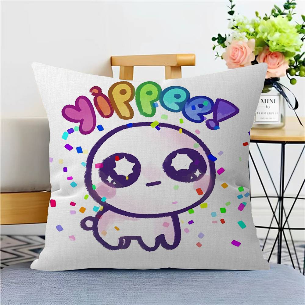 TBH Autism Creature Yippee pillow cover sofa cushion cover home room decoration children gift 30x30cm