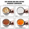 Magnetic Rotating 304 Stainless Steel Mark Cup Auto Stirring Cup Warmer Bottle Lazy Coffee Stirring Cup Electric Milk Cup