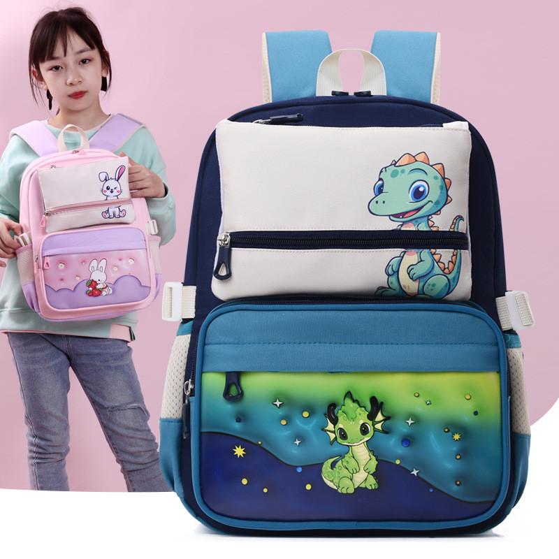 And Cute Lightweight Elementary School Backpack For Boys And Girls With Cartoon Characters