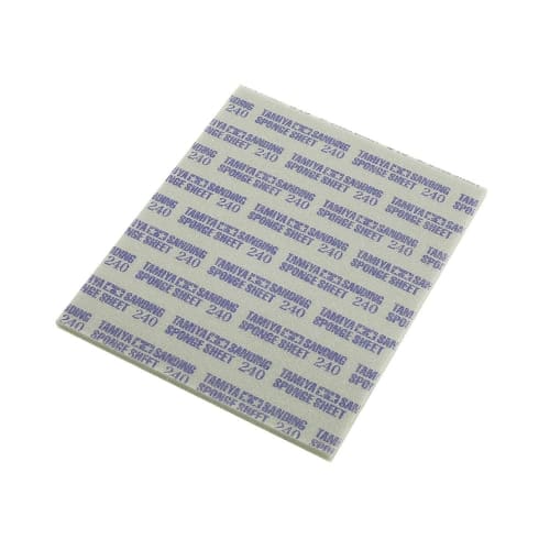 

Tamiya Makeup Material Series No. 162 Tamiya Polishing Sponge Sheet 240 Plastic Model Tool 87162