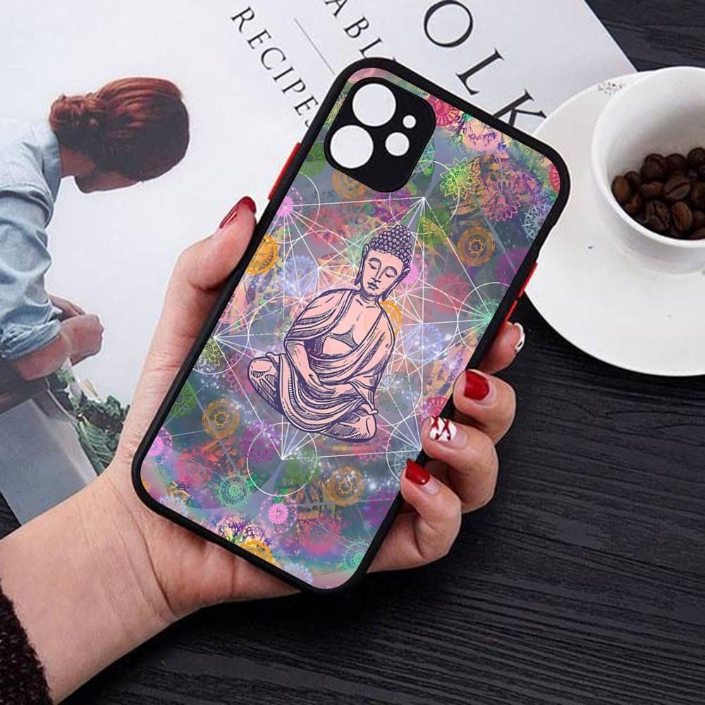 The Yoga Phone Case For IPhone 14 11 12 13 Mini Pro Max 8 7 Plus X XR XS MAX Translucent Matte Cover