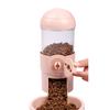 Pet Dog Cats Automatic Feeders Drinking Bowls Container Cage Durable To Use Gift Large Capacity And Large Water Sink