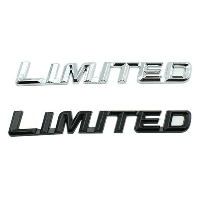 3D Metal LIMITED Edition Letter Car Rear Trunk Body Badge Emblem Decals Stickers For Toyota Highlander  JEEP Wrangler