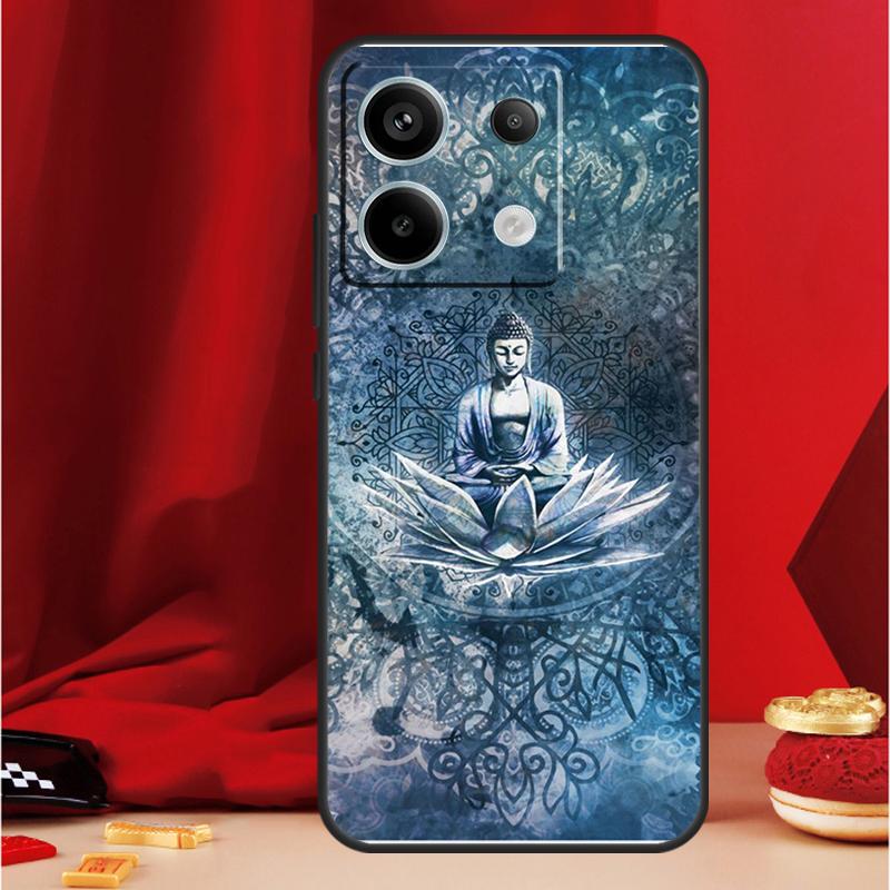 Mandala Pattern Case For Xiaomi Redmi Note 14 12 11 10 13 15 Pro Plus Redmi 15 13 10C 12C 13C 14C 15C Funda