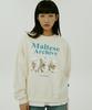 WAIKEI Maltese Archive Sweatshirt Ivory