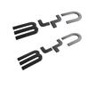 For BYD Shark 6 2025+ Front Badge Letter Sticker Logo And Trunk Badge Logo Sticker Decorative 3D Sticker Cover Accessories Tools