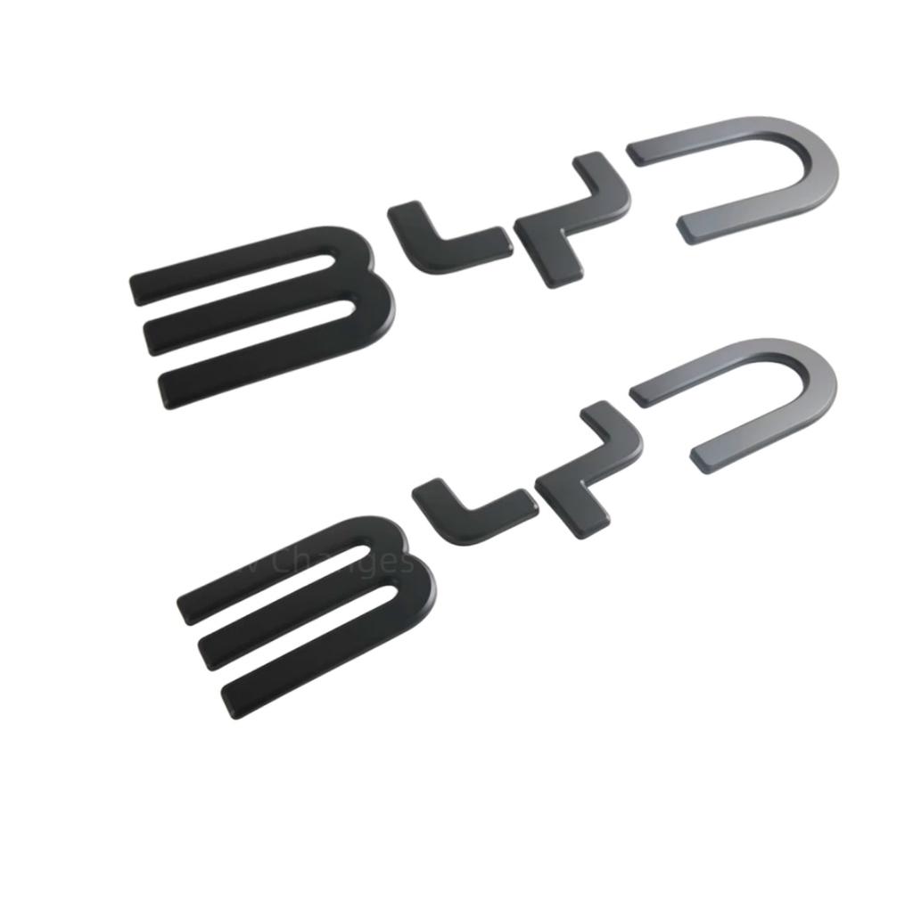 For BYD Shark 6 2025+ Front Badge Letter Sticker Logo And Trunk Badge Logo Sticker Decorative 3D Sticker Cover Accessories Tools