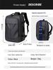 1-Piece Men's Large Capacity Travel Backpack: Business, Commute, Student, Computer, Shoulder Bag