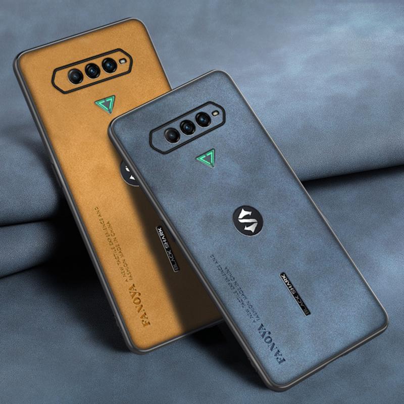 

Роскошный кожаный чехол для Xiaomi Black Shark 5 3 4 Pro, задняя крышка, силиконовый чехол с полной защитой для телефона BlackShark 3 4 Pro Coque