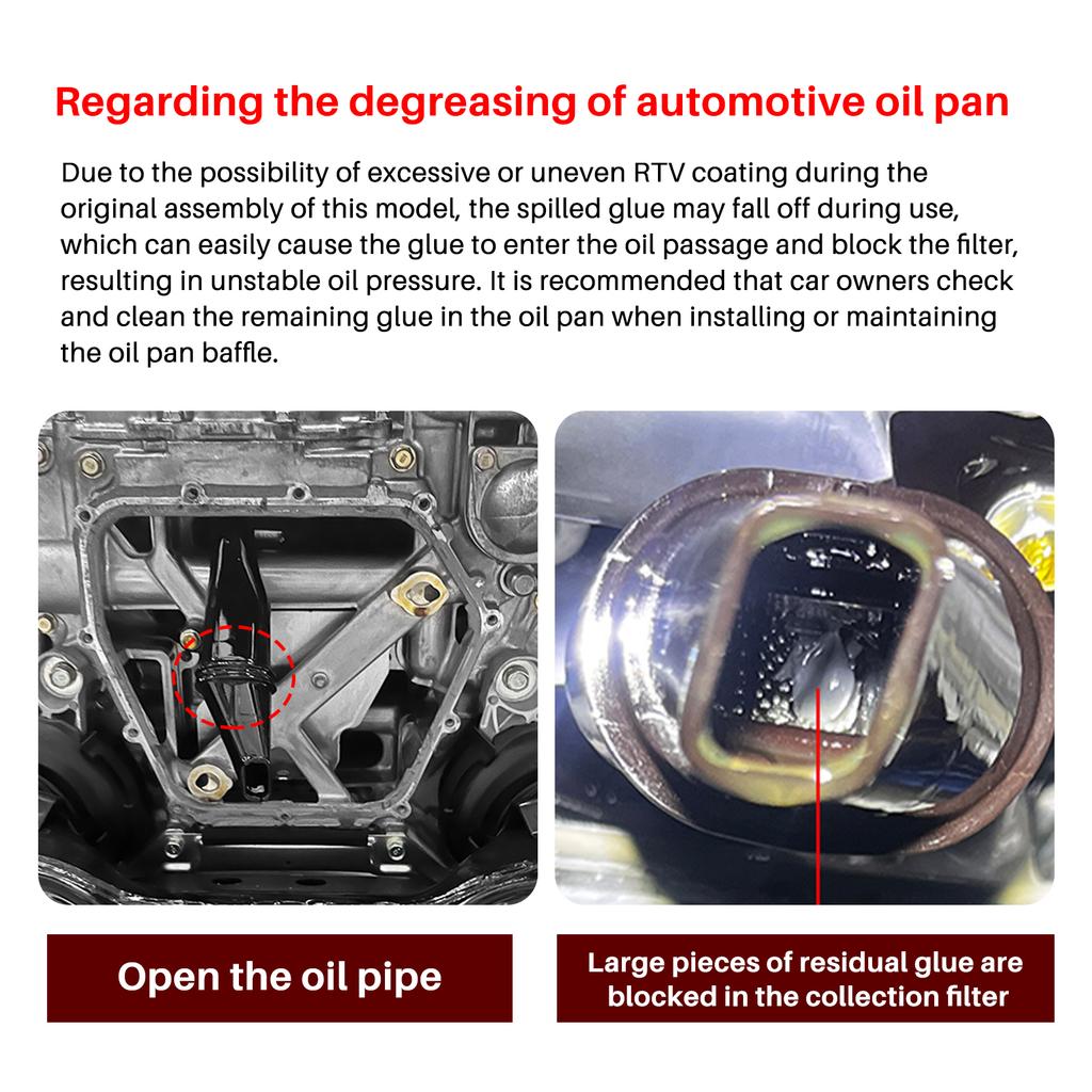 Engine Oil Pan Baffle Plate Protective Kit for Subaru BRZ Toyota GT86 GR86