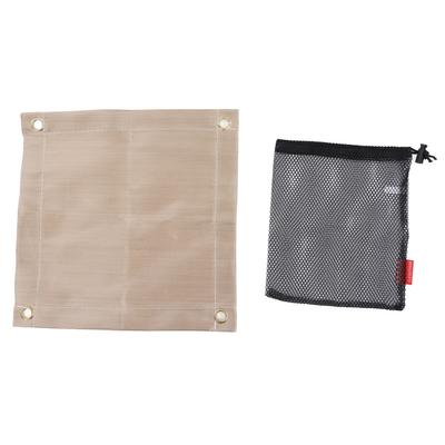 Tappetino Ignifugo Fibra di Vetro Resistente alle Alte Temperature Tappetino per Focolare Accessori da Esterno per Barbecue