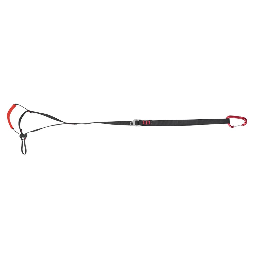 Outdoor-Sportarten Verstellbarer Klettersteig-Aufstiegsgurt Seil Fußschlaufe Felsklettern Abseilen Rettung