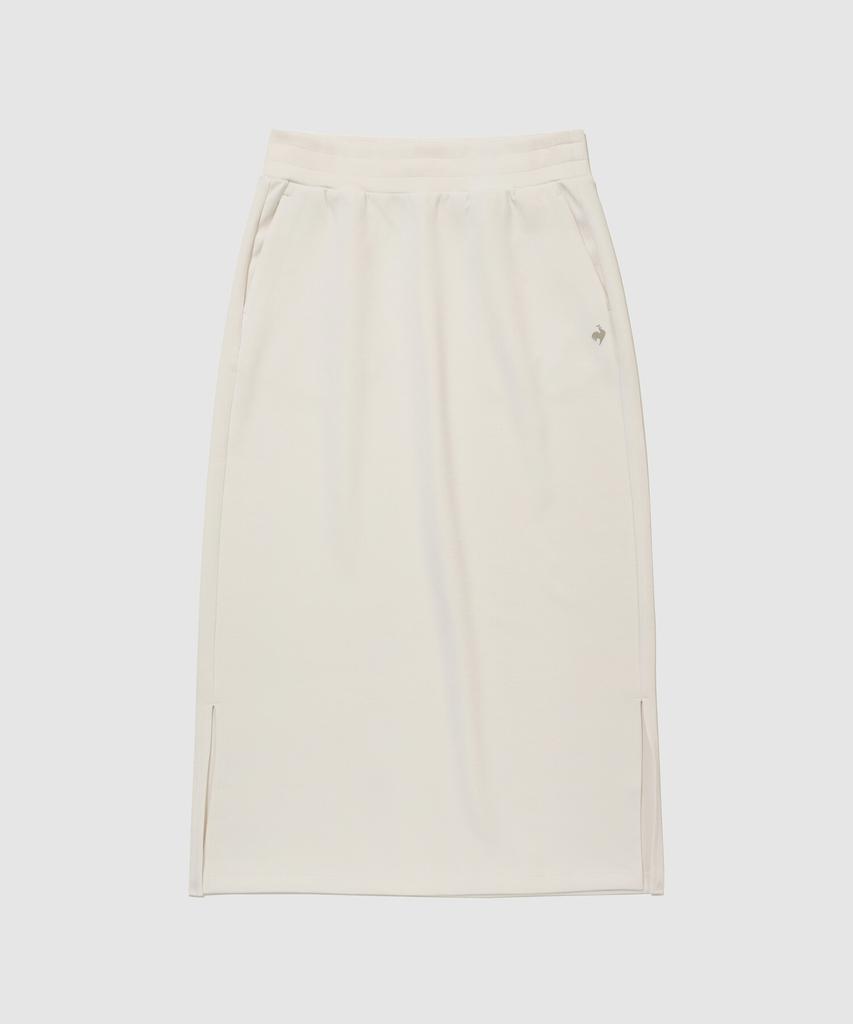 LECOQ Women'S Double Tension Skirt - Cream Qr322Osk71