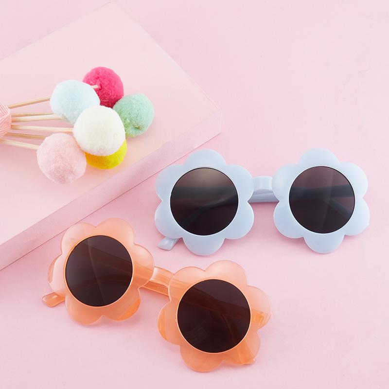 

Fashion Flower Cute Children S Sunglasses 1-8 Years Old Sunglasses Children S Glasses