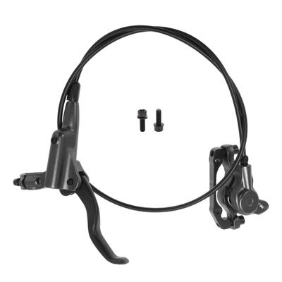 BULLSPANN Bicycle Brake Lever Set for MTB, Aluminum, Front Left + 850mm Brake Cable, Lightweight, Black