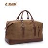Unisex Large Capacity Canvas Travel Bag: Convertible Handbag, Shoulder Bag, Crossbody & Luggage for Casual Use.