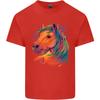 Horse Head Equestrian Unisexs Light Cotton TShirt