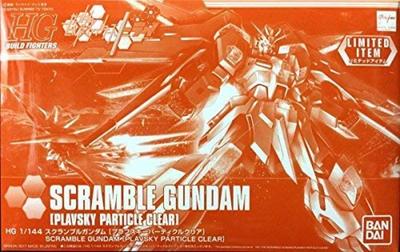 HGBF Scramble Gundam Parçacığı [Etkinlik Sınırlı] 1/144 [Plavsky Clear]