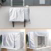 4 Size Air Conditioner Cover Outdoor Device Cover Main Machine Cover Waterproof Anti-Dust Anti-Snow Cleaning Bag Protector