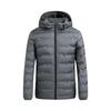 Men's White Duck Down Jacket Warm Thick Windproof Puffer Jacket Winter Men Hooded Waterproof  Parka
