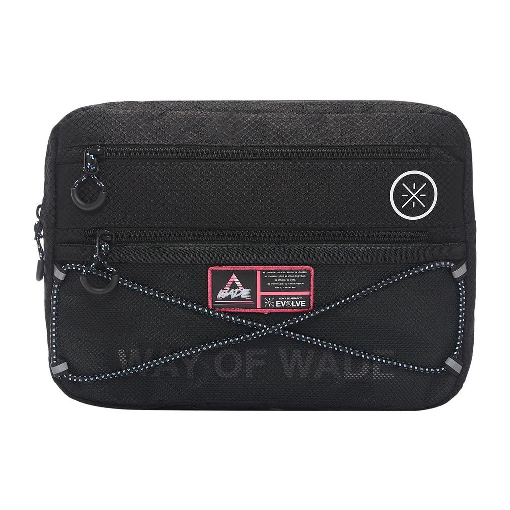 New LiNing Fabric Shoulder Bag, Crossbody Bag Regular Unisex Black ABDS393-1