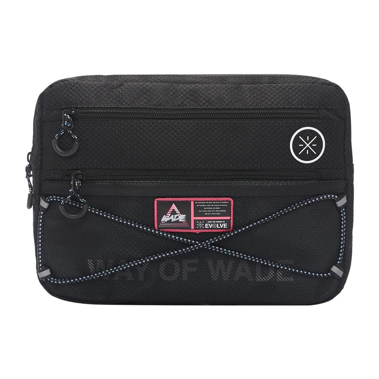 

Новая тканевая сумка через плечо LiNing, сумка кросс-боди, обычная, унисекс, черная ABDS393-1 27.9*4.1*21.1CM