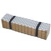 BUNDOK Folding Mat EX Brown Foam Aluminum Film Heat Retention (BD-535B)