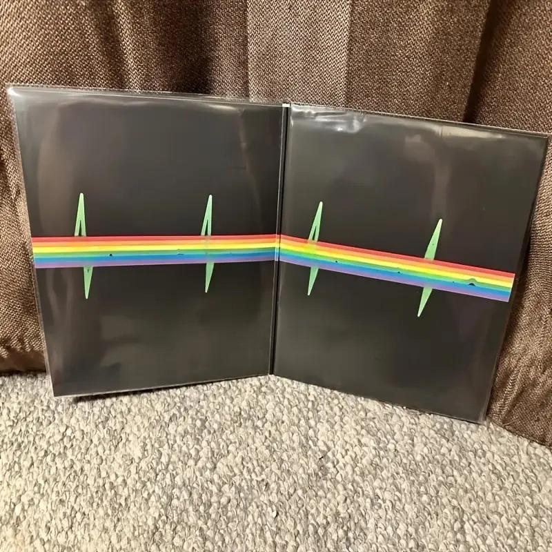 3/5/15/20 stk Dobbelsidige Brettbare Vinylalbumlommer Lp Platehylse Antistatisk Støvtett Dobbel Åpning Platebeskyttelse