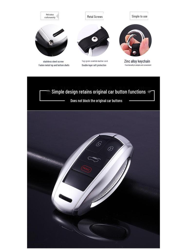 Bentley Bentayga & New Continental GT Aluminum Alloy Key Shell