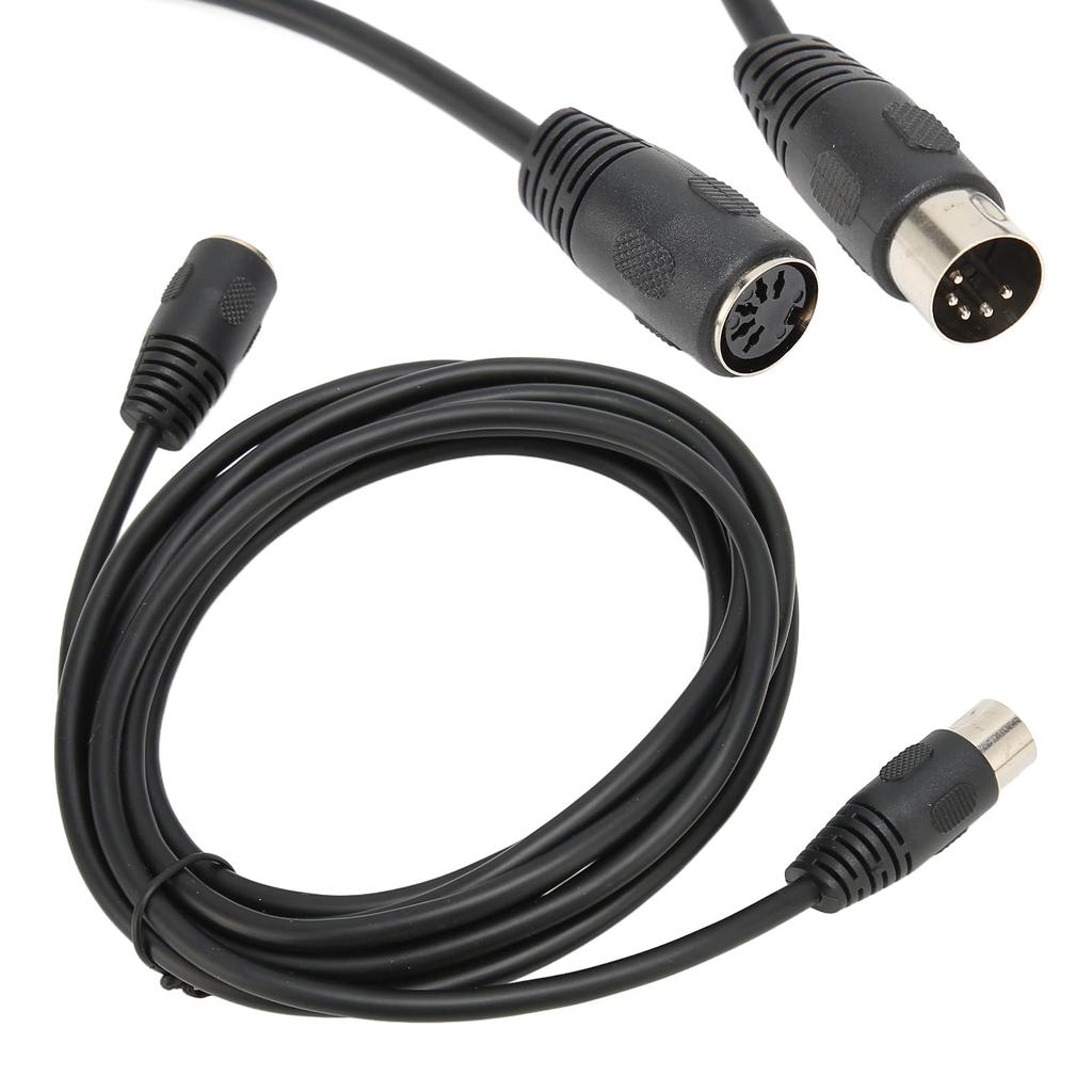5 Pin MIDI Extension MIDI 5 Pin DIN Male To Female Keyboard Extension Cable Cord, / 9.8ft