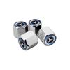 4PCS Car Wheel Tyre Tire Valve Stem Caps Metal Covers for Mercedes Benz CLK CLA GLB GLE W166 GLC W204 W205 W212 W211 W124 W210