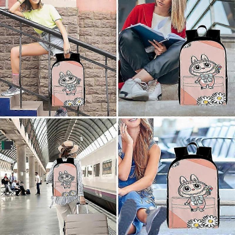 Travel Laptop Backpack, Fits 15.6 Inch Notebook, with Multiple Organizational Compartments for Teen Student Business Work P1482