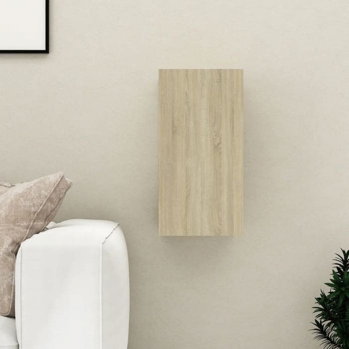 VidaXL Meuble TV Chêne sonoma 30,5x30x60 cm Bois d’ingénierie 803332