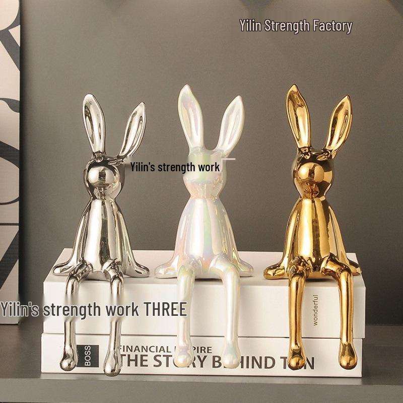 Creative Rabbit Ornament for Home and Office Décor