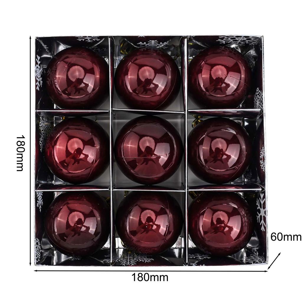 Classic Christmas Decor Baubles Pearl Tree Balls for Festive Ornaments