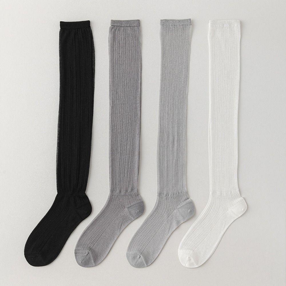 Ultra-thin Calf Long Socks Lolita High Tube Stocking Comfortable Mid-tube Stocking  Lady Girls