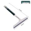 Double-Sided Glass Scraper & Squeegee for Window Cleaning