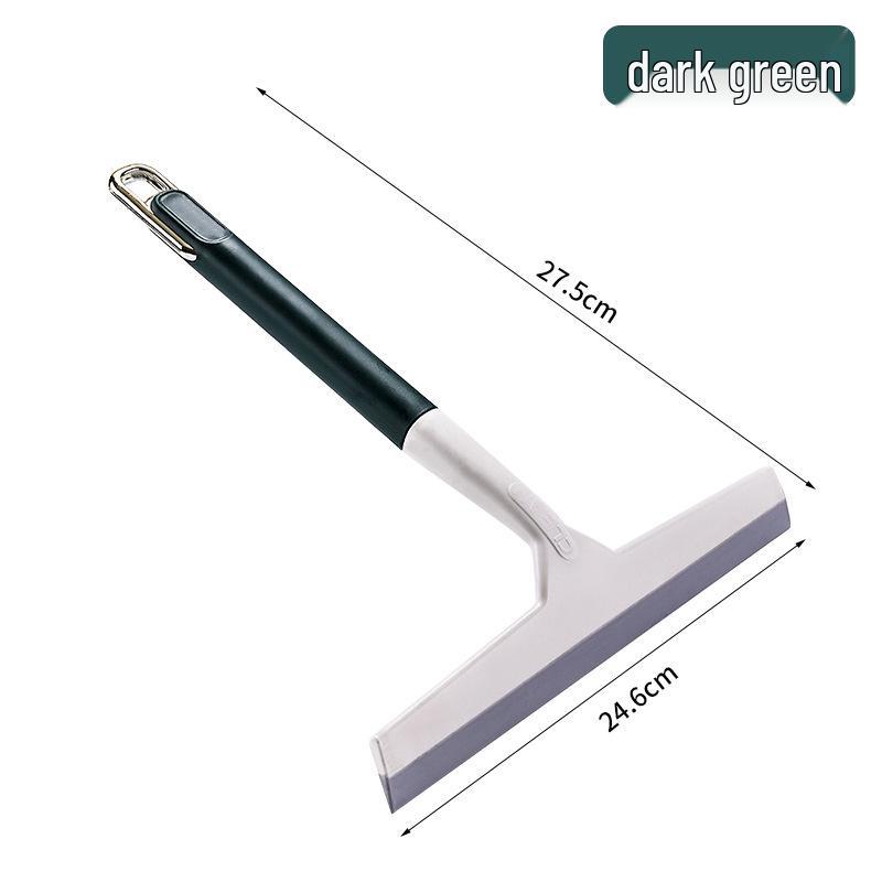 Double-Sided Glass Scraper & Squeegee for Window Cleaning