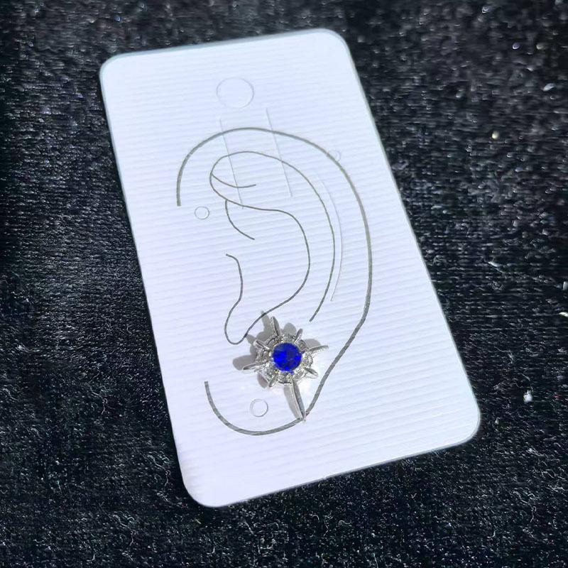 Polaris Men's Magnetic No-Piercing Ear Clip: Stylish, Versatile, High-End Stud Earrings