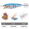 Luminous Wood Shrimp10CM 10.5GHigh Simulation Fake Bait Hard Bait Sea Fishing Freshwater Universal Lure Special Fish Bait