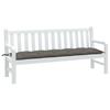 VidaXL Garden Bench Cushion Dark Grey Mixed 180x50x7 Cm Fabric, Cushion, Bench Cushion, Garden Cushion, Cushion 4002565
