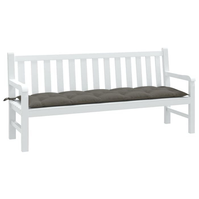 VidaXL Garden Bench Cushion Dark Grey Mixed 180x50x7 Cm Fabric, Cushion, Bench Cushion, Garden Cushion, Cushion 4002565