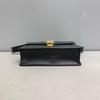 [Pre-Owned] Sylvie Gold Buckle Striped Webbing Thin Shoulder Strap Shoulder Crossbody Handbag Small - Very Good #GBBAFM